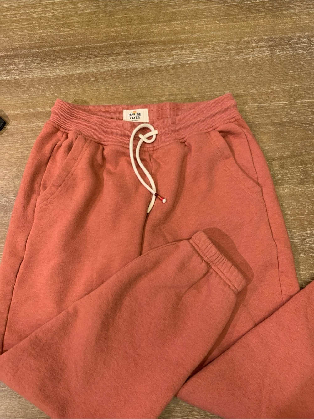 Marine Layer Coral Drawstring Joggers